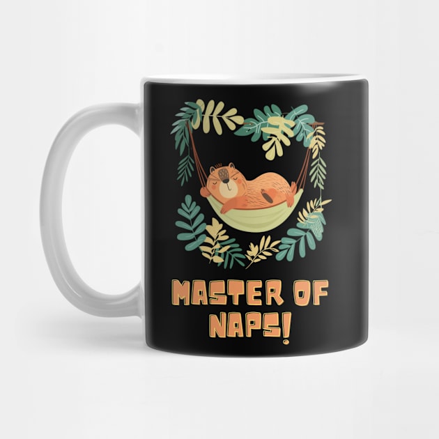 Master of Naps: The Capybara Siesta by Visual Arts Oasis